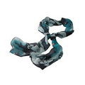 Silk Chiffon Splatter Floral Scarf